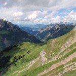 Allgäuer Alpen-Blick auf Oberstdorf