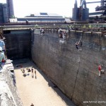 Landschaftspark Duisburg - Einstieg ins Klettersteig-Gehen