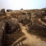 Bunker an der Bretagne-Küste