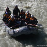 Wildwasser-Rafting