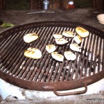 Grillstelle auf dem Biwackplatz