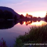 Altmühltal Sonnenuntergang - Deutschland