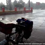 Wolkenbruch in Samarqand