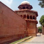 am Taj Mahal in Agra