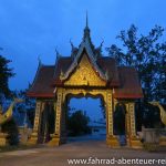 Vientiane zur blauen Stunde
