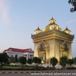 Vientiane - das Siegestor Patuxai