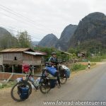 Karsttürme in Laos