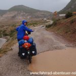 Radfahren bei Regen