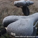 Frost auf der Radreise