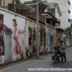 Fassadenkunst in Ipoh