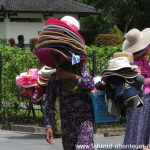 Touristenrummel vor Borobudur