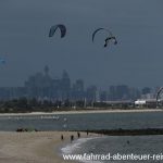 Kitesurfer vor Sydney