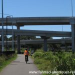 Radweg in Auckland