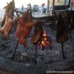 Asado con cuero