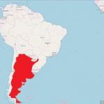 Argentinien Karte