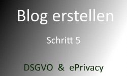 DSGVO und ePrivacy