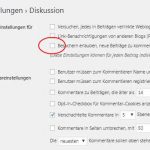 Kommentarfunktion - DSGVO und ePrivacy