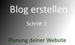 Planung deiner Website