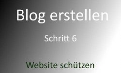 Website schützen