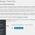 WordPress Datenschutz