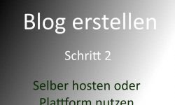 selber hosten oder Plattform