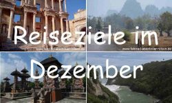 Reiseziele im Dezember