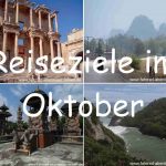 Reiseziele im Oktober