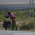 Gegenwind in Patagonien