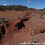 rote Erde in Argentinien