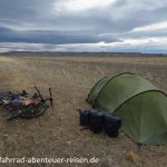 Wind in Patagonien - schwierige Zeltplatzsuche