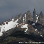 schroffe Berge in Chile