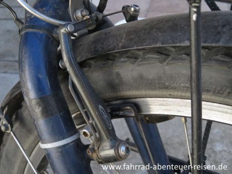 V Brake Felgenbremse: Fahrradbremse einstellen reparieren warten