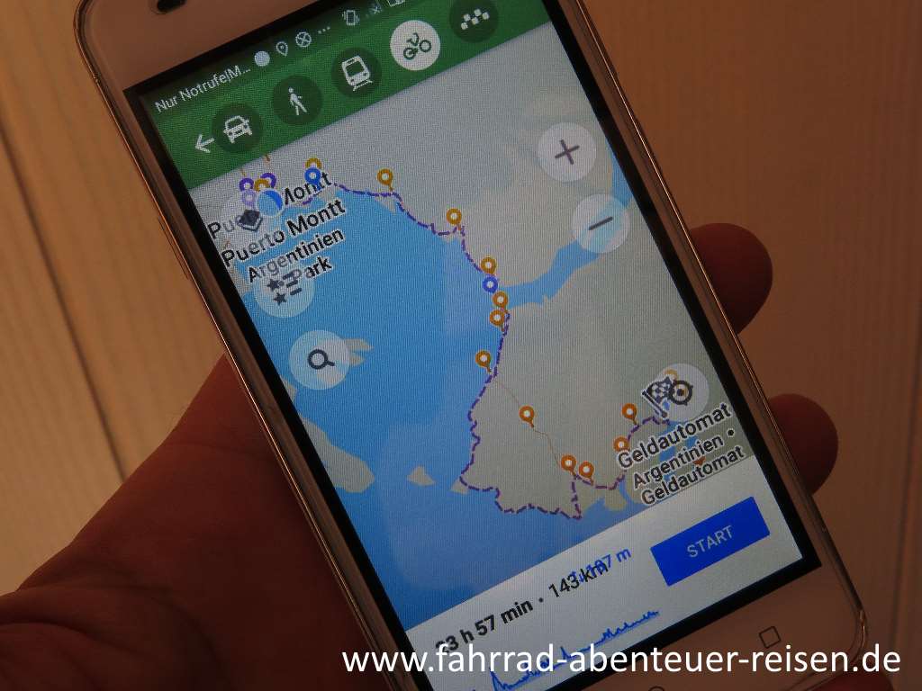 Fahrrad Navi, Tacho, GPS in Bayern - Bischofsheim