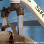 Fahrrad Federgabel mit Bremsbooster