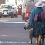 Cholita in Bolivien