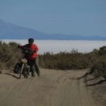 Sandpiste am Salar de Uyuni