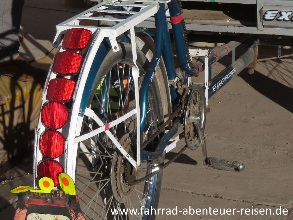Fahrrad LED Rücklicht Rückstrahler für Dynamo mit Standlicht Z