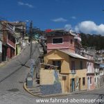 Gassen in Quito - Ecuador-Reisefotos