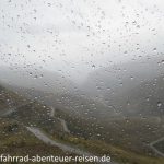 Regen und Kälte in den Anden