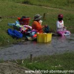 Wäsche waschen in Ecuador