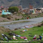 Wäsche waschen in Peru