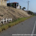 gefährliche Straßen in Ecuador