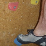 Bouldern an der Kletterwand