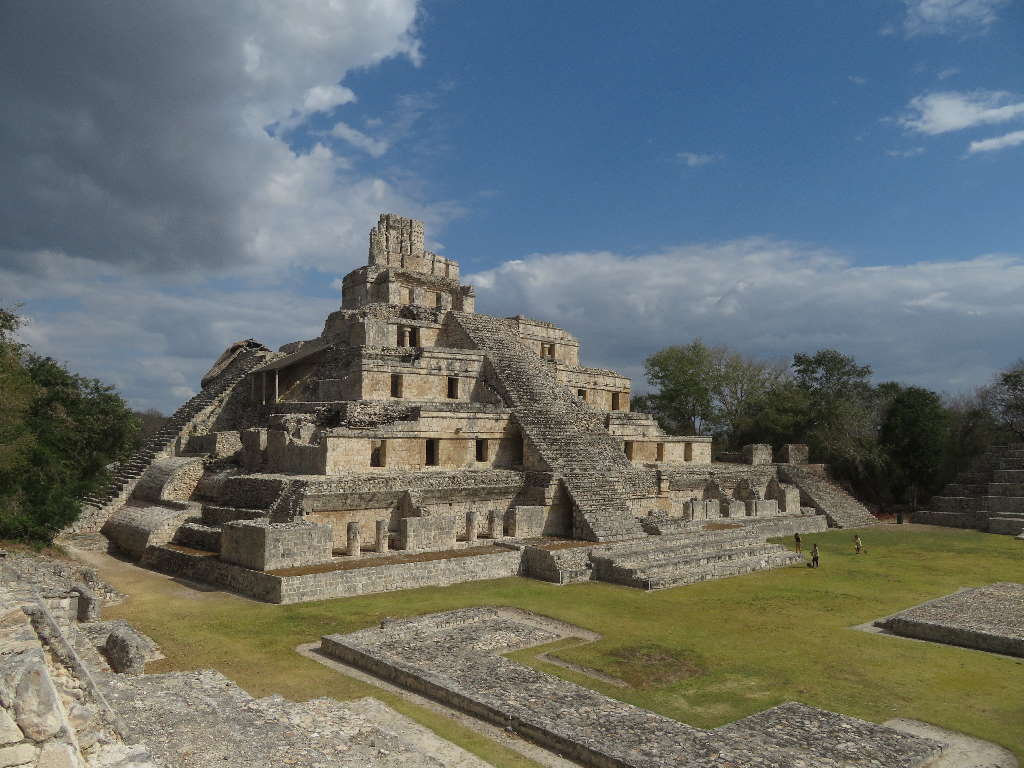 Edzná - Maya Ruinen in Mexiko