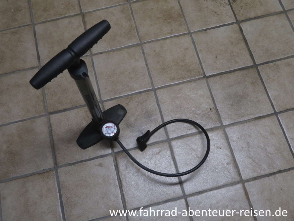 Fahrradpumpe, [120psi schnell aufblasen] Diyife Portable Bodenpumpe  Ergonomische Anti-Leck-Fahrrad-Luftpumpe