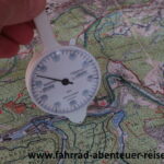 Karte Kompass - Bergtour-Vorbereitung