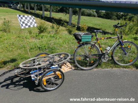 Lastenanhänger für Fahrrad und E Bike selber bauen