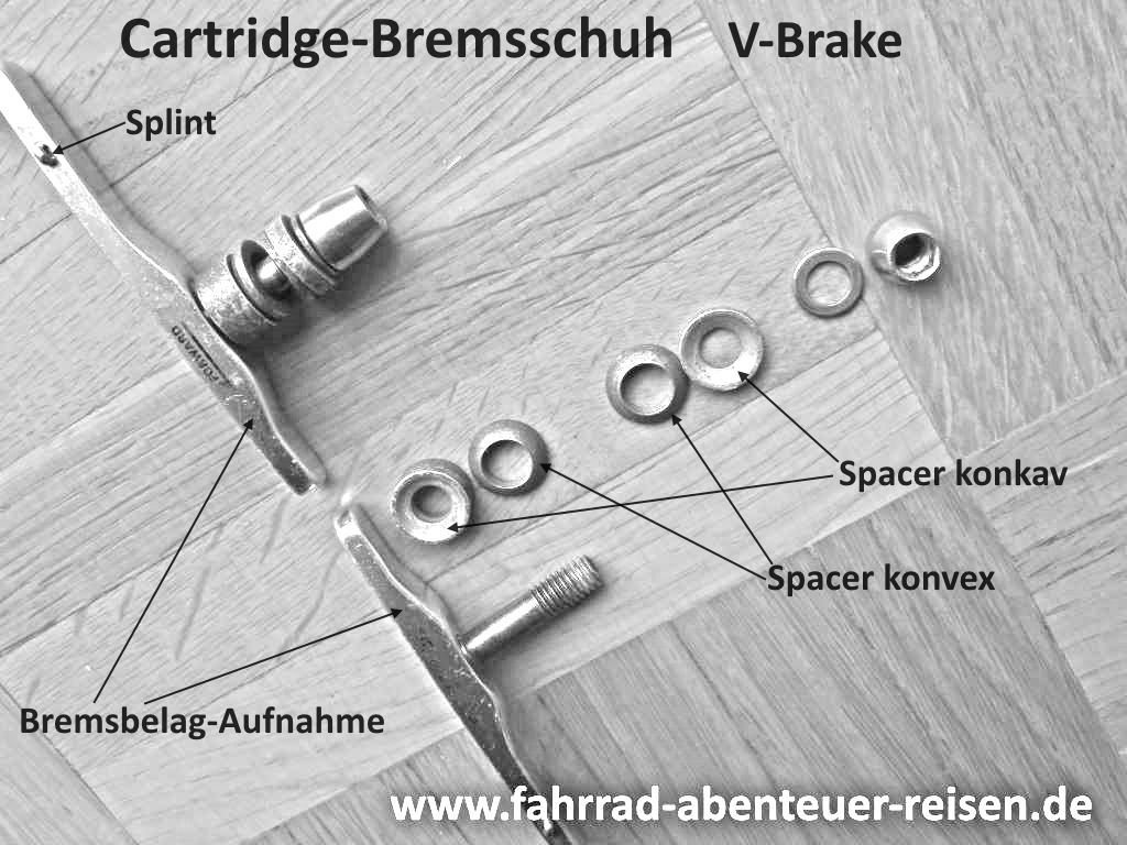 V-Brake Cartridge Bremsschuh